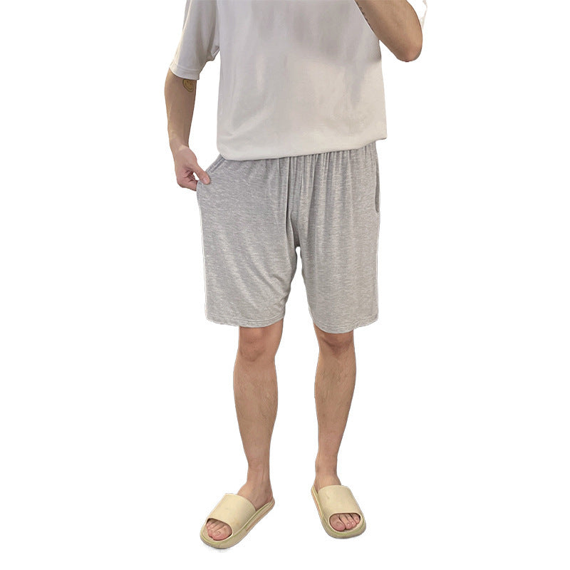 Men's Pajama Trousers Thin Modal Home Pants Loose Cold Short