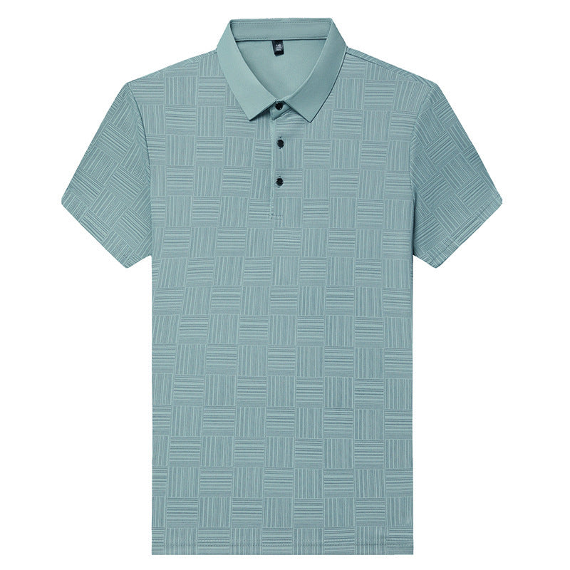 Slim Fit Breathable New Men's Lapel T-shirt