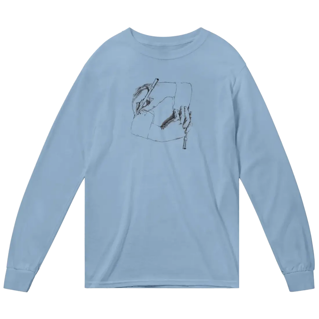 MC Escher Hand Drawing Hand Art T-Shirt Long Sleeve Shirt